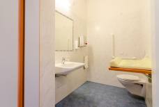 Toilette Speisesaal